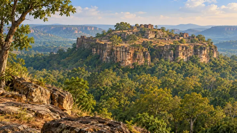 Place-inspired illustration of Bandhavgarh Fort