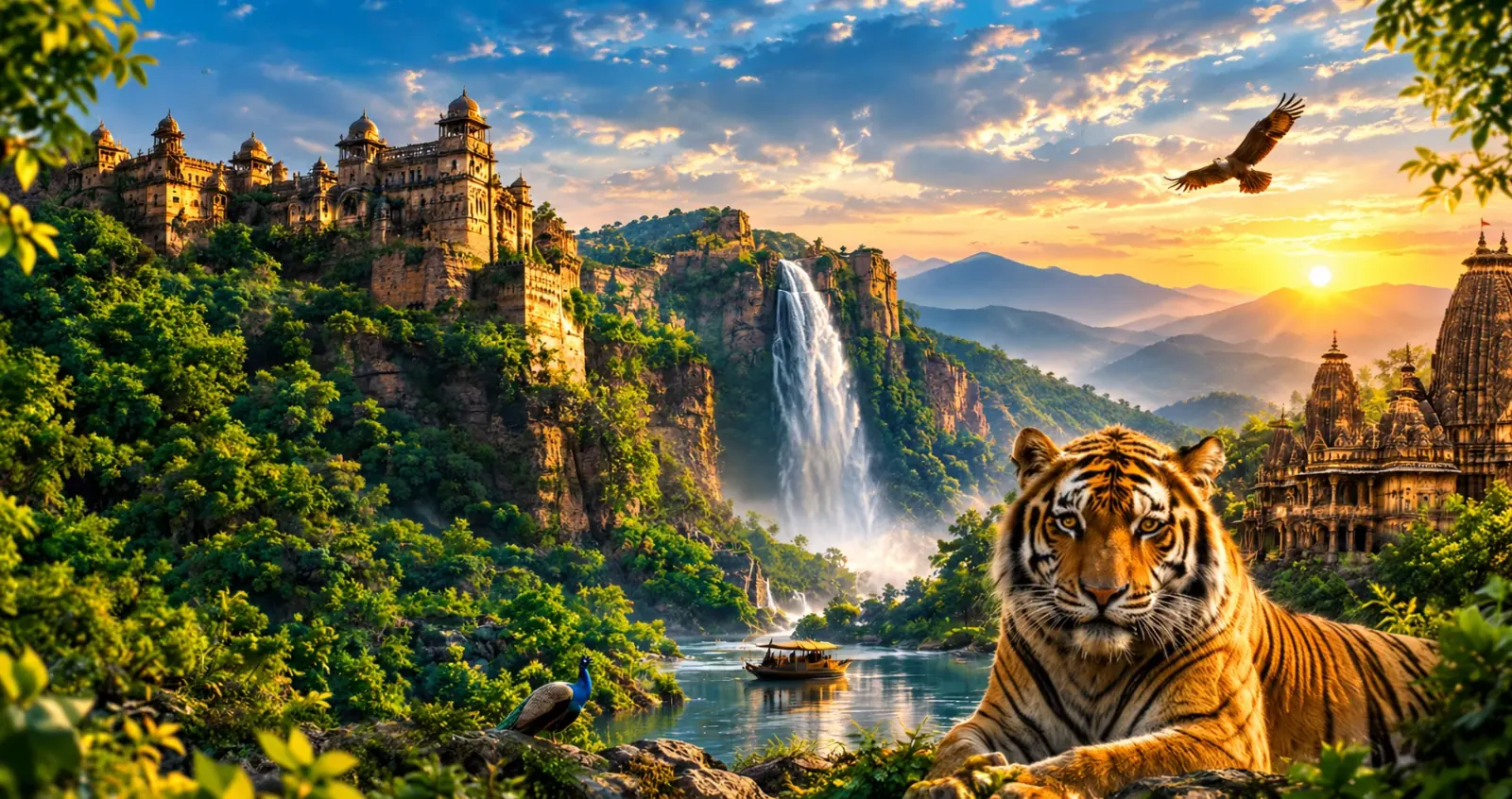 Tiger in a Madhya Pradesh forest, Banjari MP Tours