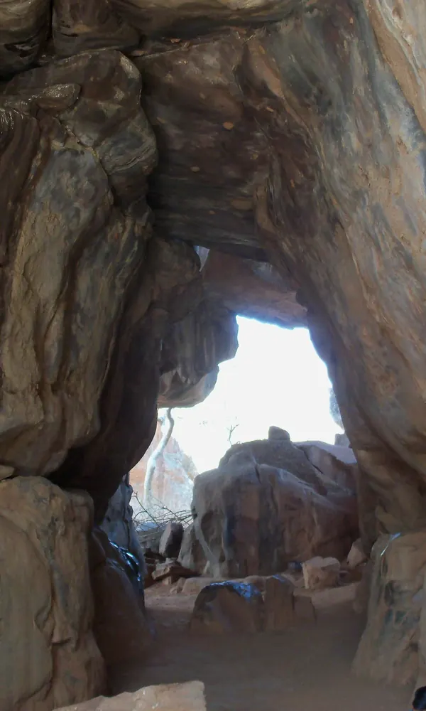 Rock shelters at Bhimbetka, Madhya Pradesh