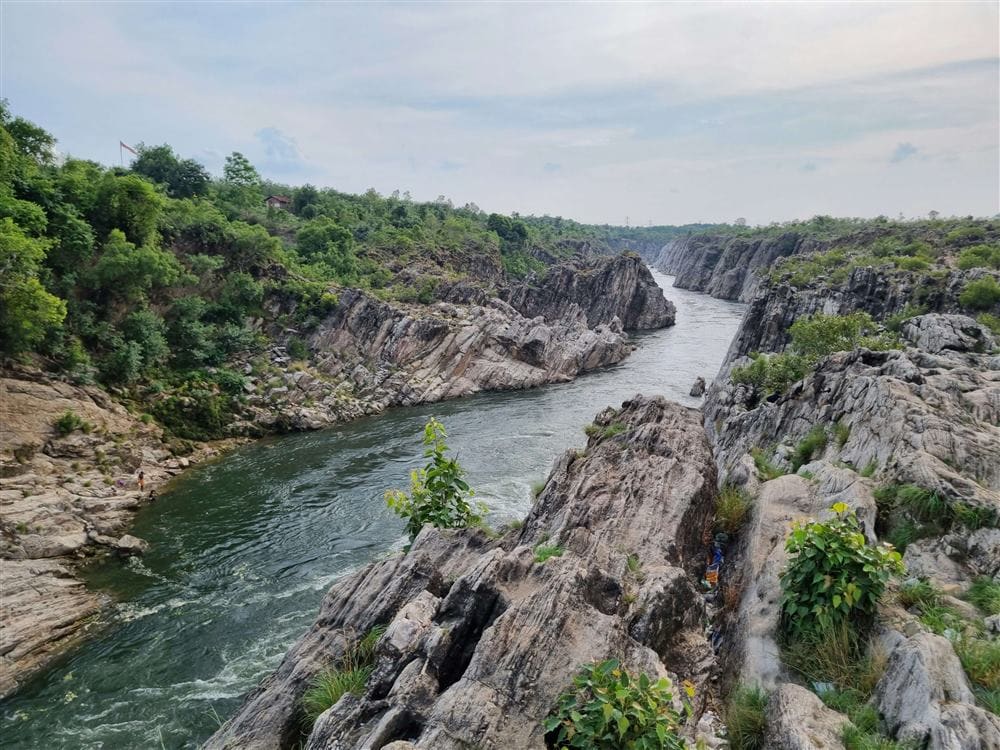 Bhedaghat marble rocks narmada