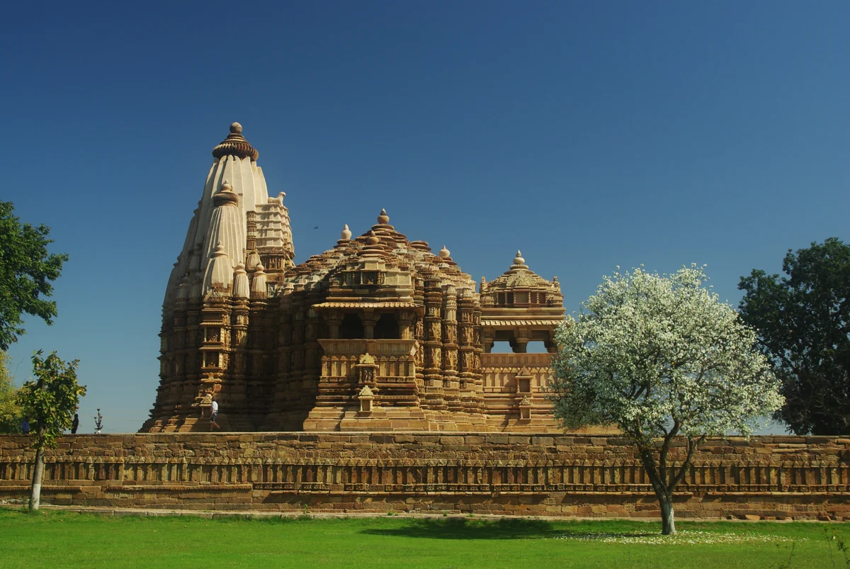 Chitragupta Temple in Khajuraho · actual photograph