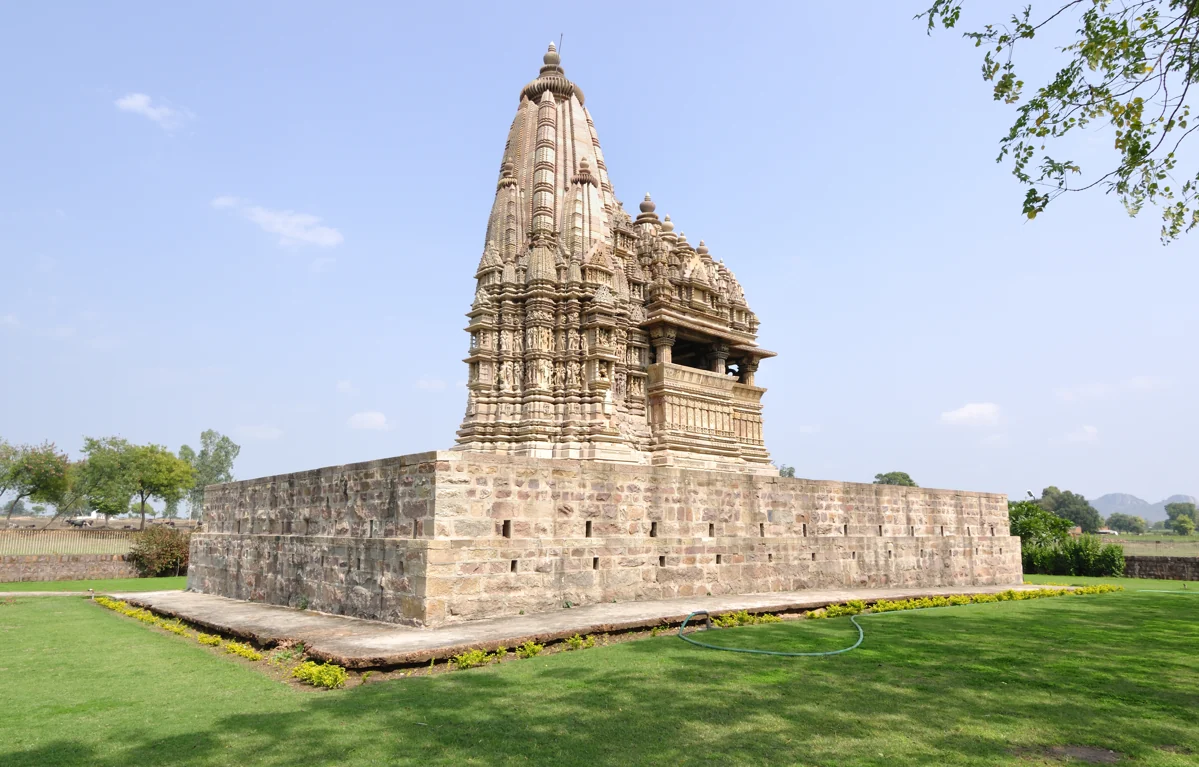 Javari Temple in Khajuraho · actual photograph