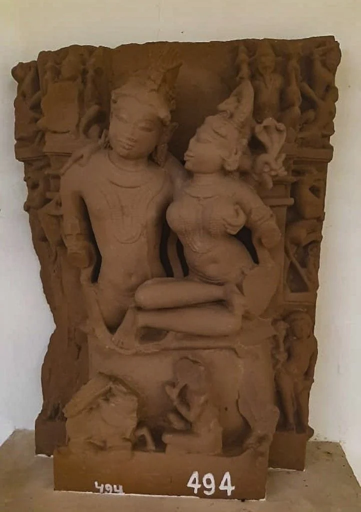 Archaeological Museum in Khajuraho · actual photograph