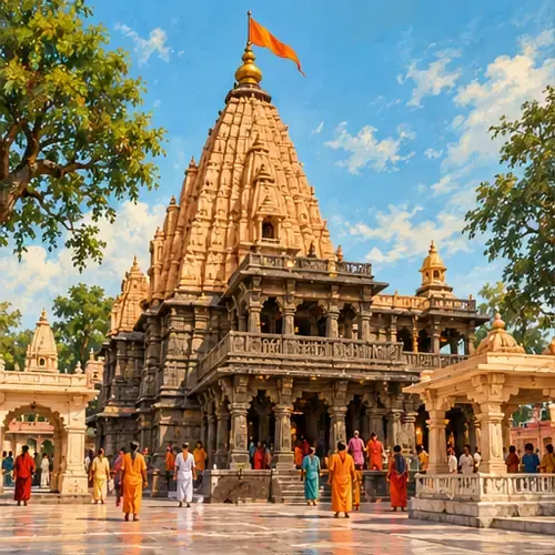 Illustration of Mahakaleshwar Jyotirlinga, Ujjain