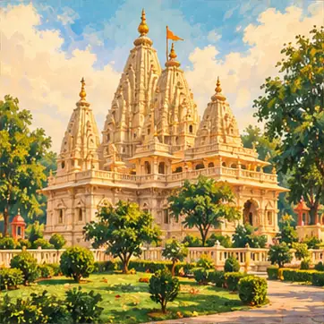 Illustration of ISKCON Ujjain, Ujjain
