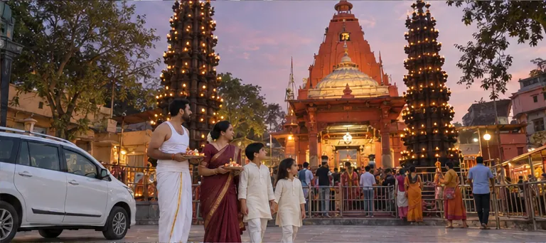 AI-generated harsiddhi travel scene